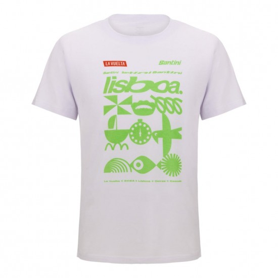 Bekleidung Herren Vuelta Espana 2024 T-shirt-Lissabon