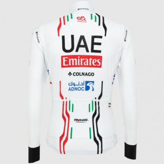 Bekleidung Herren Pissei Team UAE 2024 langarmtrikot