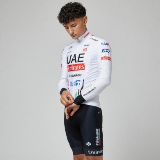Bekleidung Herren Pissei Team UAE 2024 langarmtrikot