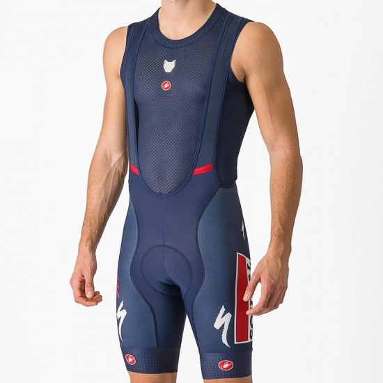 Bekleidung Herren Castelli Soudal Quick-Step 2024 Competizione kurz tragerhose