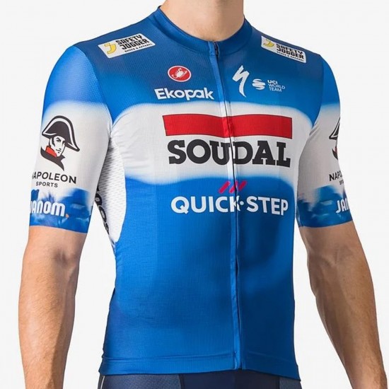 Bekleidung Herren Castelli Soudal Quick-Step 2024 Wettbewerbs-Trikot 3