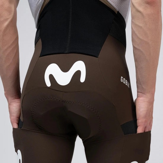 Bekleidung Herren Gobik Movistar Team Gravel Squad 2025 Grit 2.0 trägerhose Bekleidung Herren Gobik Movistar Team Gravel Squad 2025 Grit 2.0 trägerhose