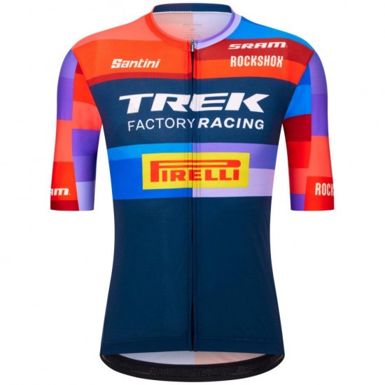 Bekleidung Herren Santini Trek Factory Racing 2025 trikot Bekleidung Herren Santini Trek Factory Racing 2025 trikot
