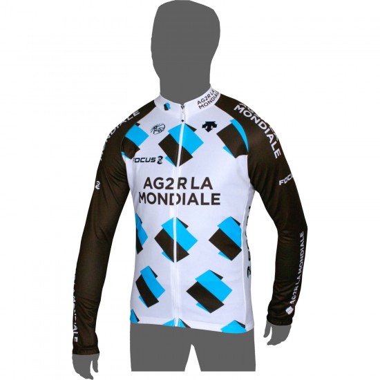 AG2R LA MONDIALE 2014 Langarmtrikot