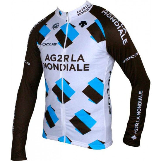 AG2R LA MONDIALE 2015 Langarmtrikot