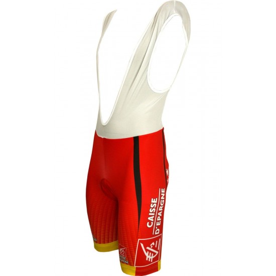Caisse d'Epargne spanischer Meister 2010 Hose(Trägerhose)-Profi-Team Radsportbekleidung