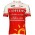 Cofidis 2011 Kinder Kurzarmtrikot mit kurzem Reißverschluss