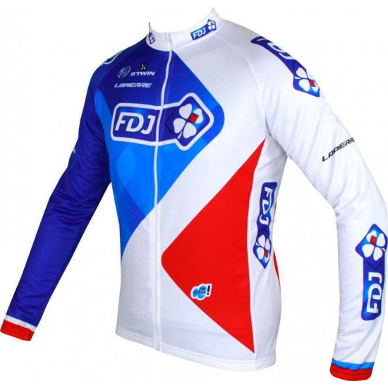 FRANCAISE DES JEUX(FDJ) 2016 Langarmtrikot B'TWIN
