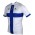 FRANCAISE DES JEUX(FDJ) Finnischer Meister 2015 Kurzarmtrikot(kurzer Reißverschluss)-B'TWIN