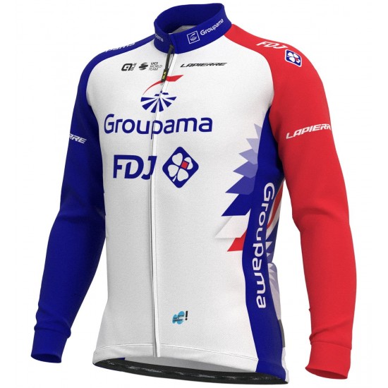 GROUPAMA-FDJ 2021 Radtrikot langarm-ALE