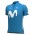 MOVISTAR 2021 Radtrikot kurzarm(langer RV)-ALE