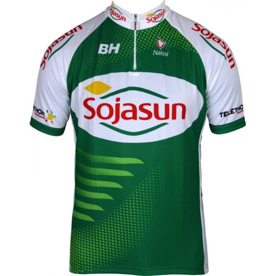 SOJASUN 2013-Kurzarmtrikot mit kurzem Reißverschluss