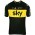 SKY Tour-Sieger Trikot PRO CYCLING Kurzarmtrikot mit kurzem Reißverschluss