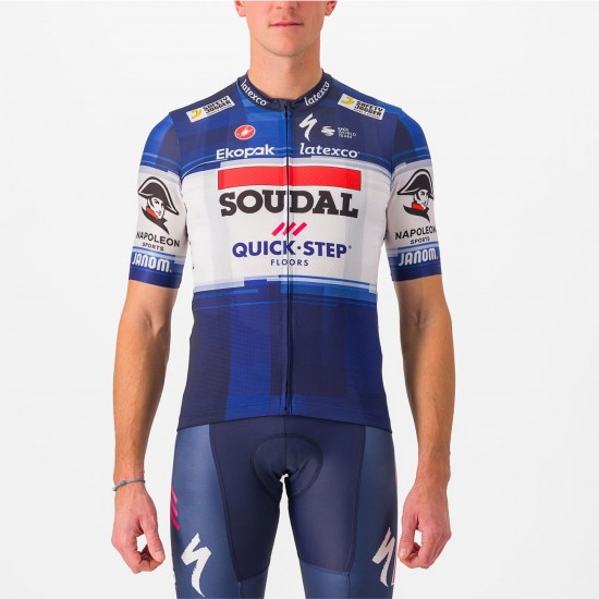 Soudal Quick-Step 2023 Set(Competizione Radtrikot+Competizione Trägerhose)