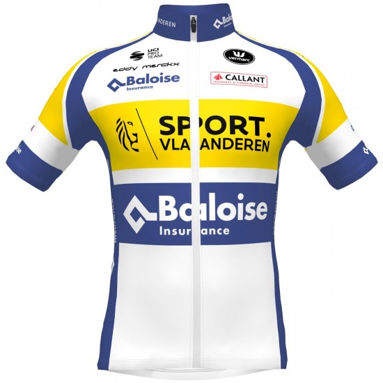 Sport Vlaanderen-Baloise 2022 Radtrikot kurzarm
