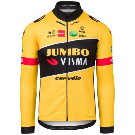 TEAM JUMBO-VISMA 2022 Radtrikot langarm