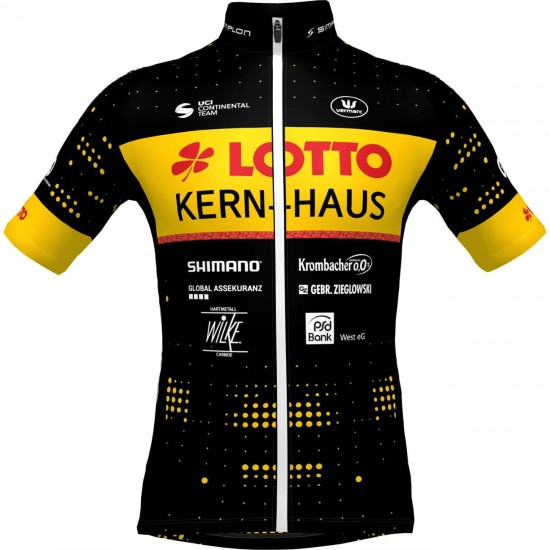 Team Lotto-Kern Haus 2023 Radtrikot kurzarm(langer Reißverschluss)