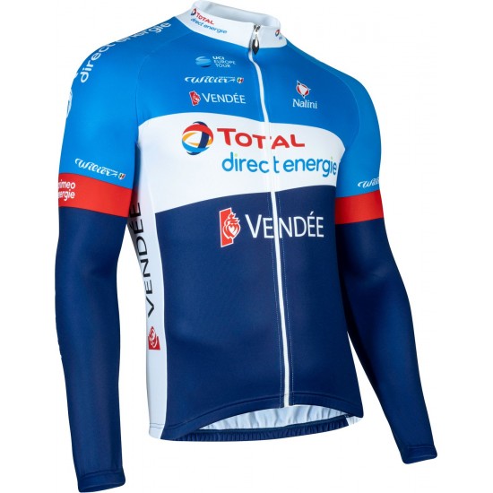 Team Total Direct Energy 2019 Radtrikot langarm