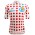 Tour de France 2023 gepunktetes Trikot(maillot pois,Bergtrikot) Radtrikot kurzarm