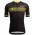 Tour de France 2022 YDOTS Radtrikot kurzarm schwarz/gelb