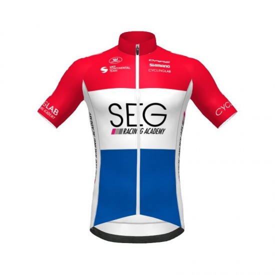 SEG Racing Academy niederländischer Meister 2021 Radtrikot kurzarm